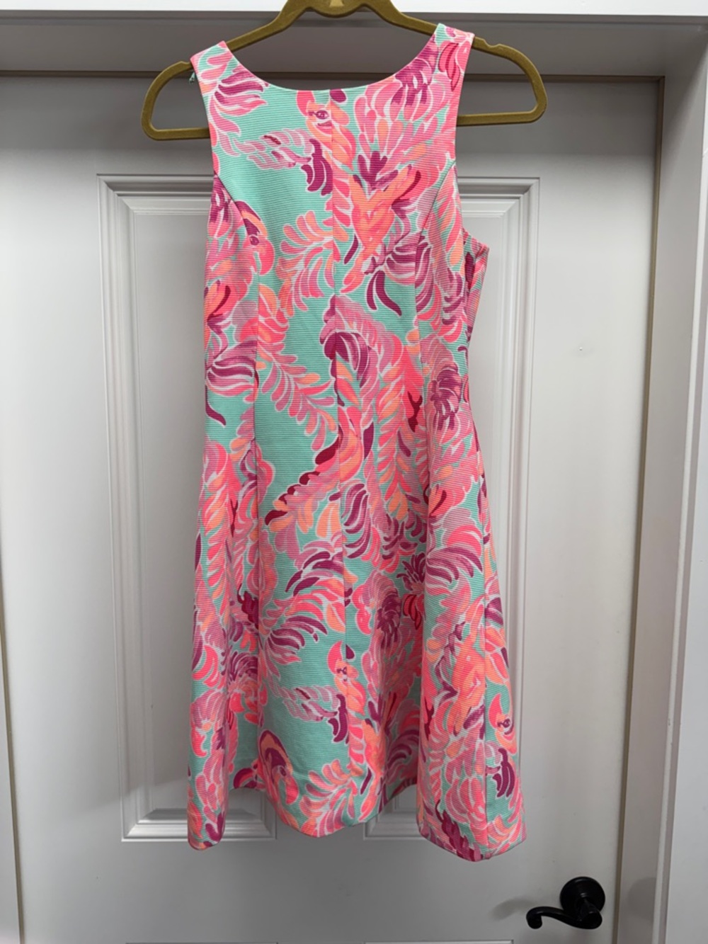 Lilly Pulitzer Cove Poolside Blue Love Birds Dress - Picture 3 of 9